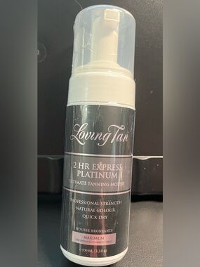 Loving Tan 2 HR Express Tanning Mousse - Light Bronze - Professional Stength